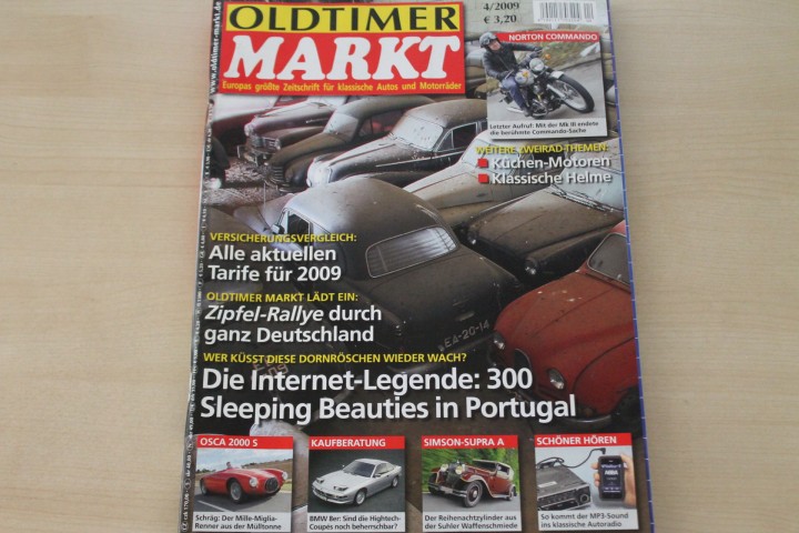 Deckblatt Oldtimer Markt (04/2009)